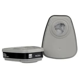 3M™ 6001 Respirator Vapor & Acid Gas Cartridge 4.2X3.4 IN 60/Case