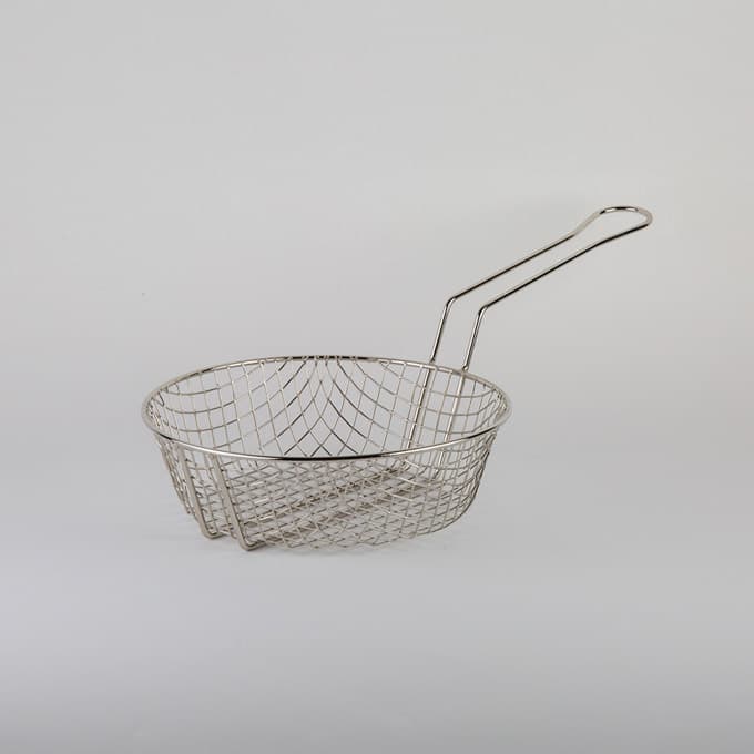 Culinary Basket 10 IN Tin Coarse Tinned Mesh Hand Wash 1/Each