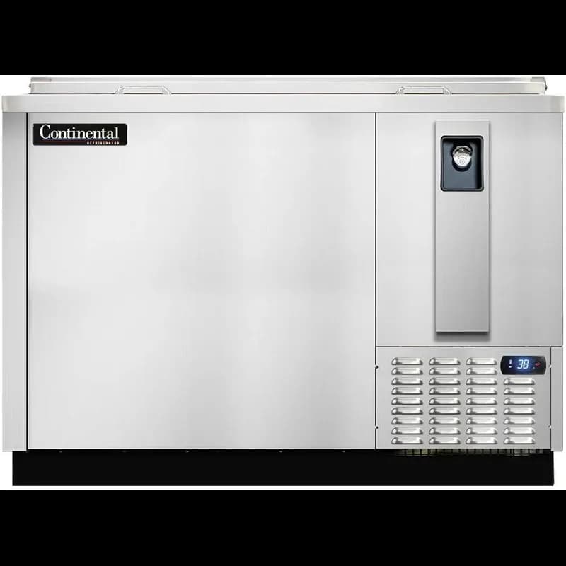 Continental Refrigerator Bottle Cooler 50 IN Stainless Steel 1/Each
