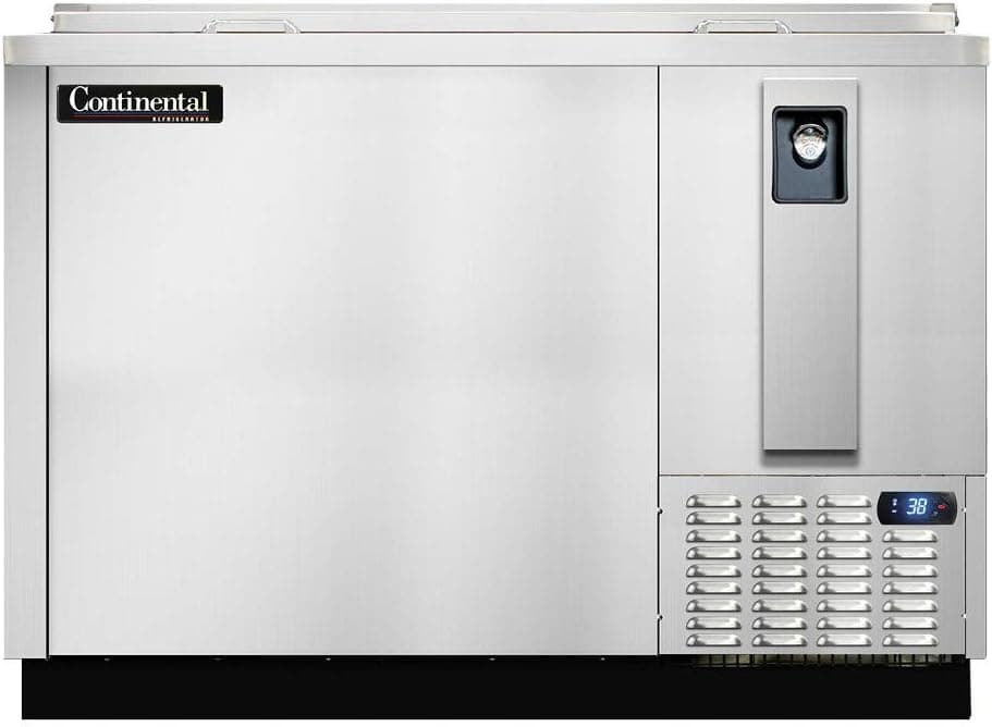 Continental Refrigerator Bottle Cooler 50 IN Stainless Steel 1/Each