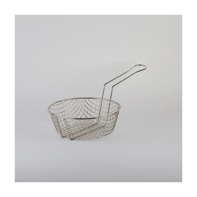 Culinary Basket Stainless Steel Silver Tinned Coarse Mesh 1/Each