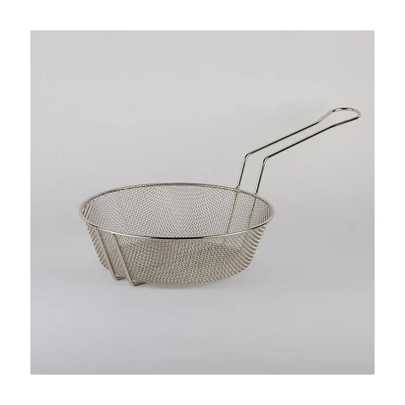 Culinary Basket 12 IN Stainless Steel Tinned Fine Mesh 1/Each
