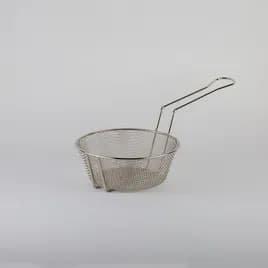 Culinary Basket 8 IN Stainless Steel Tinned Fine Mesh 1/Each