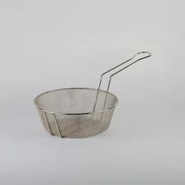 Culinary Basket 9 IN Stainless Steel Tinned Fine Mesh 1/Each