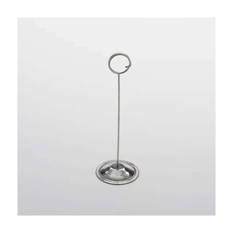 Card Holder 8 IN Stainless Steel 1/Each