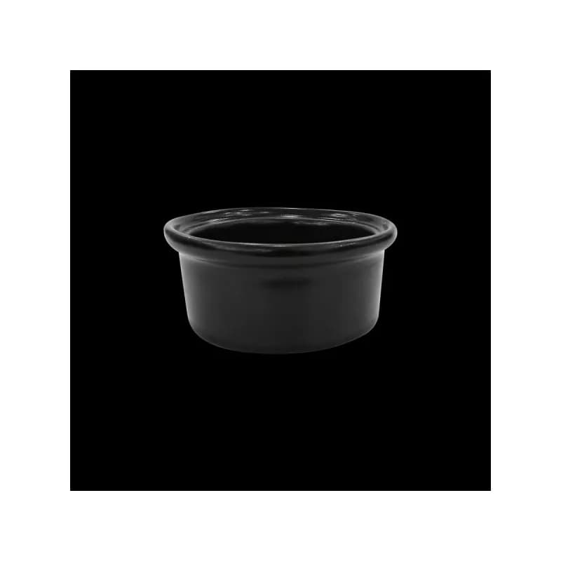Casserole Dish 5.5X2.5 IN 12 OZ China Matte Black 2/Case