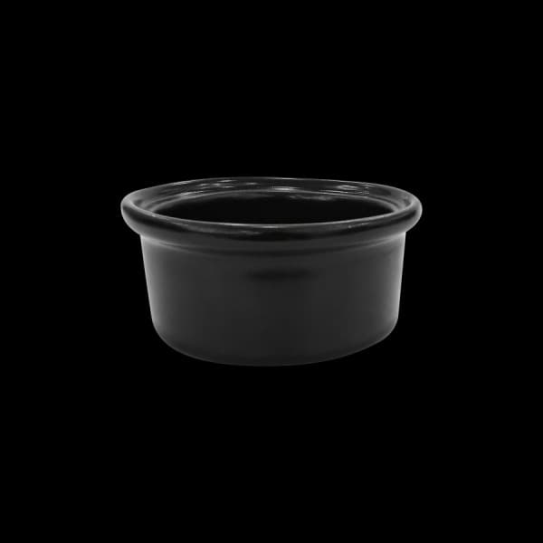 Casserole Dish 5.5X2.5 IN 12 OZ China Matte Black 2/Case
