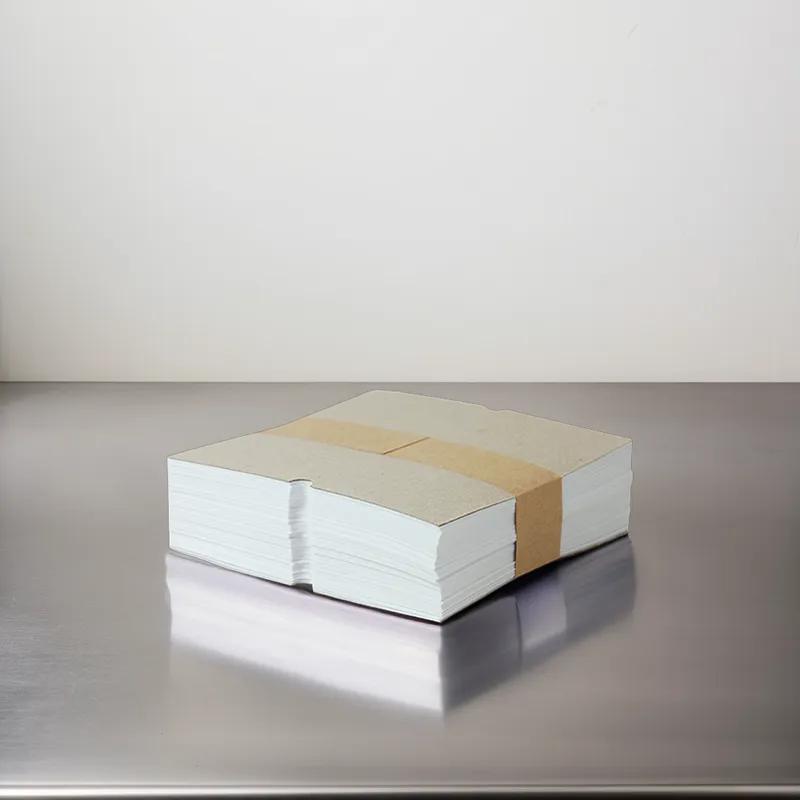 Burger Patty Sheet 5X5 IN Paper White 14000/Case