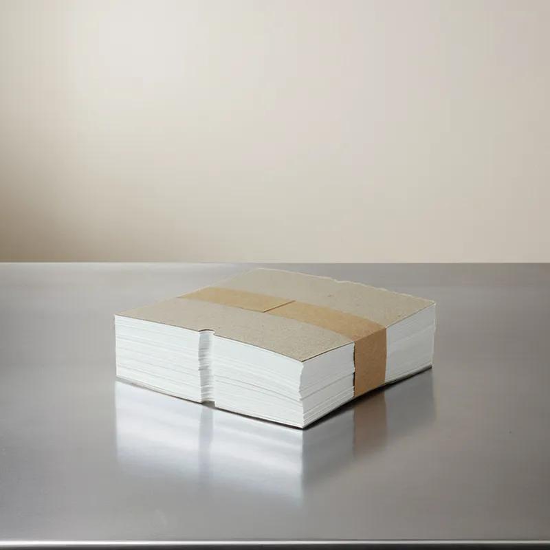 Burger Patty Sheet 5X5 IN Paper White 14000/Case