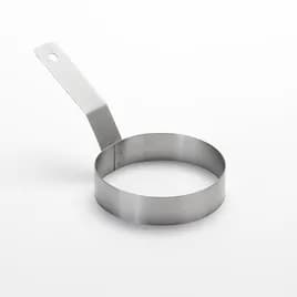 Egg & Pancake Ring 4 IN Stainless Steel Silver Dishwasher Safe 1/Each