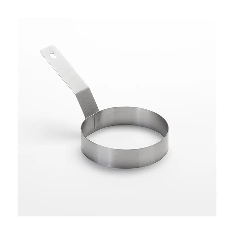 Egg & Pancake Ring 4 IN Stainless Steel Silver Dishwasher Safe 1/Each