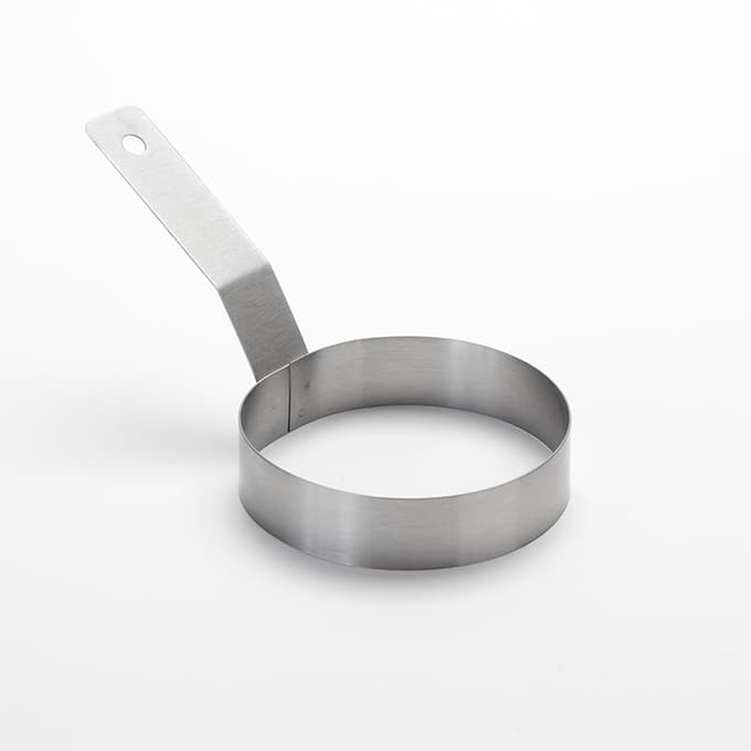 Egg & Pancake Ring 4 IN Stainless Steel Silver Dishwasher Safe 1/Each