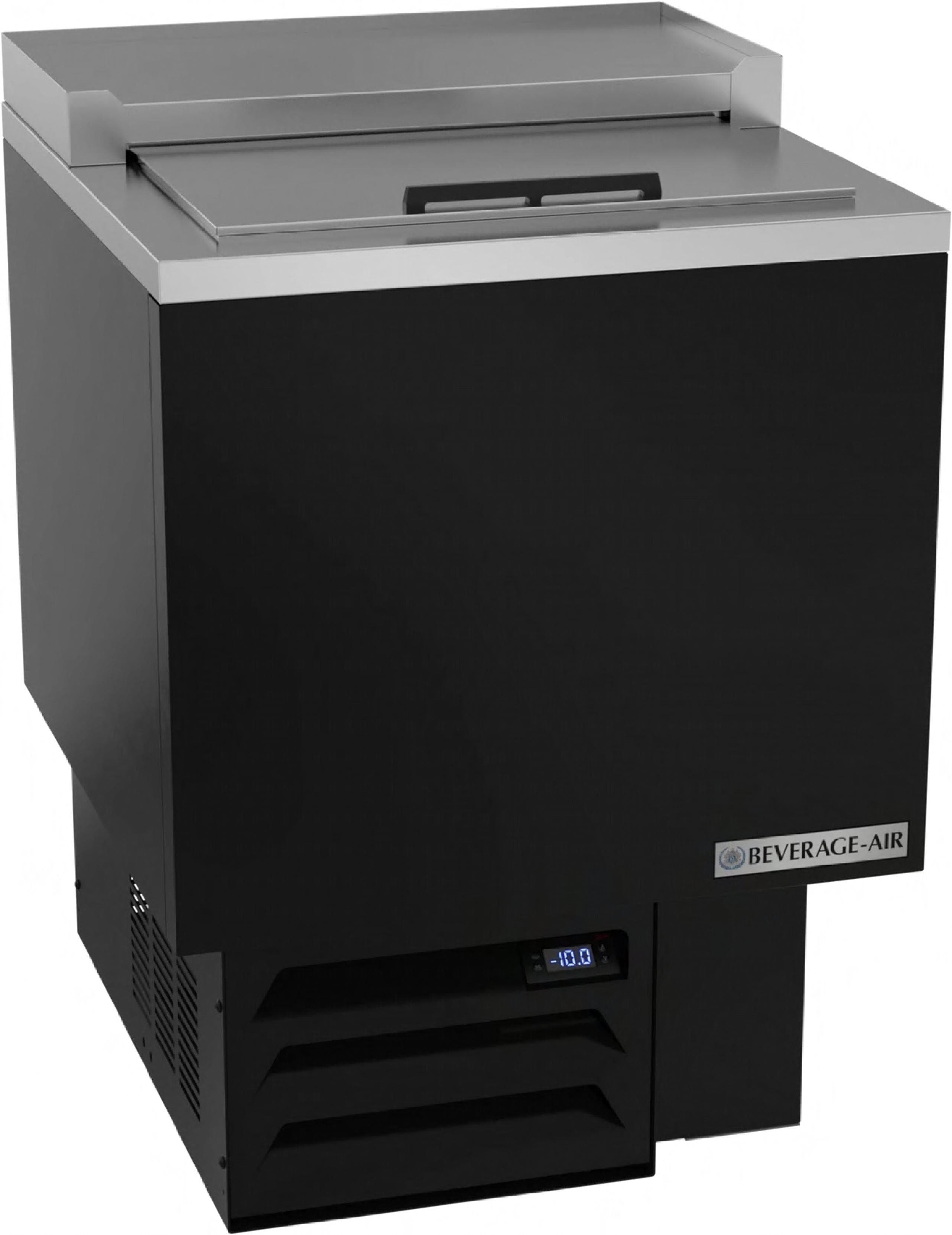 Beverage-Air Glass Froster Galvanized Steel Black Top Load 1/Each