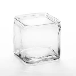 Jar 40 4.75 IN Glass Clear Square 1/Each