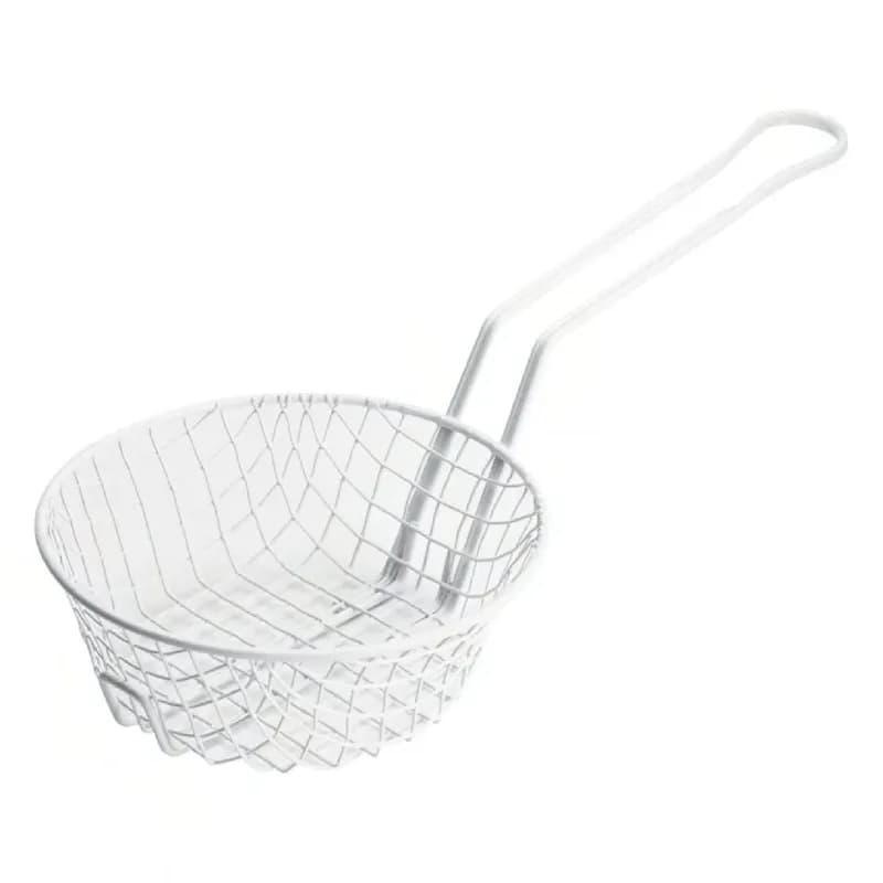 Breading Basket Metal Wire Epoxy-Coated White Coarse 1/Each
