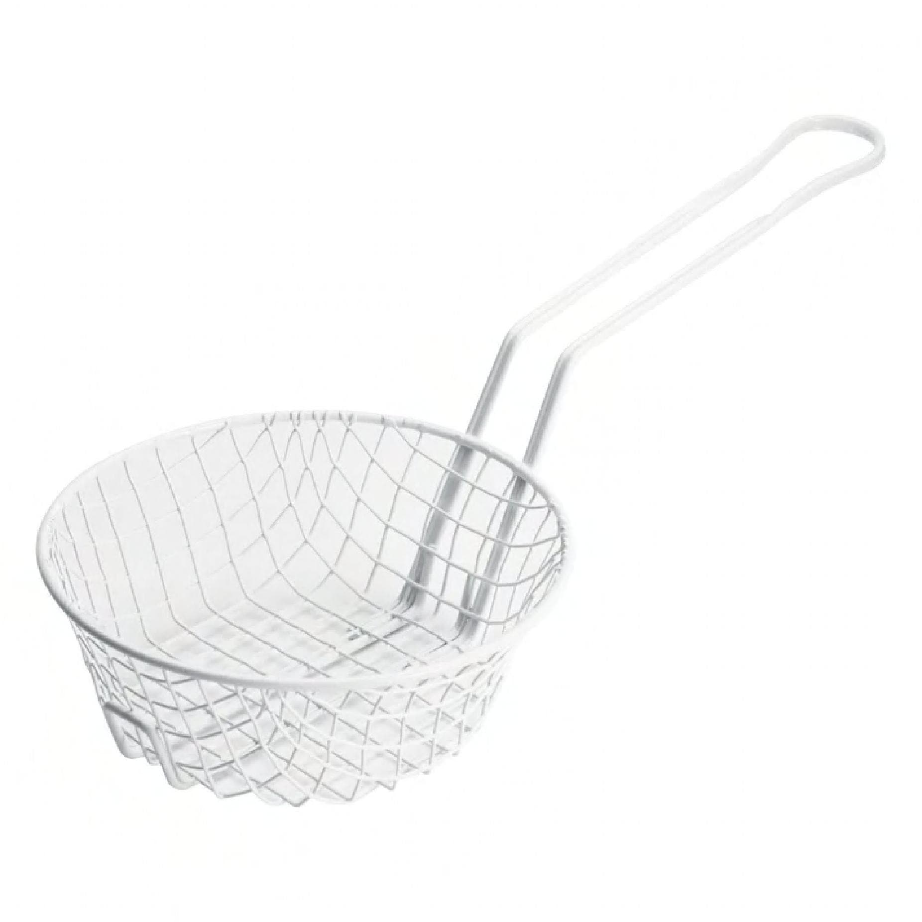 Breading Basket Metal Wire Epoxy-Coated White Coarse 1/Each