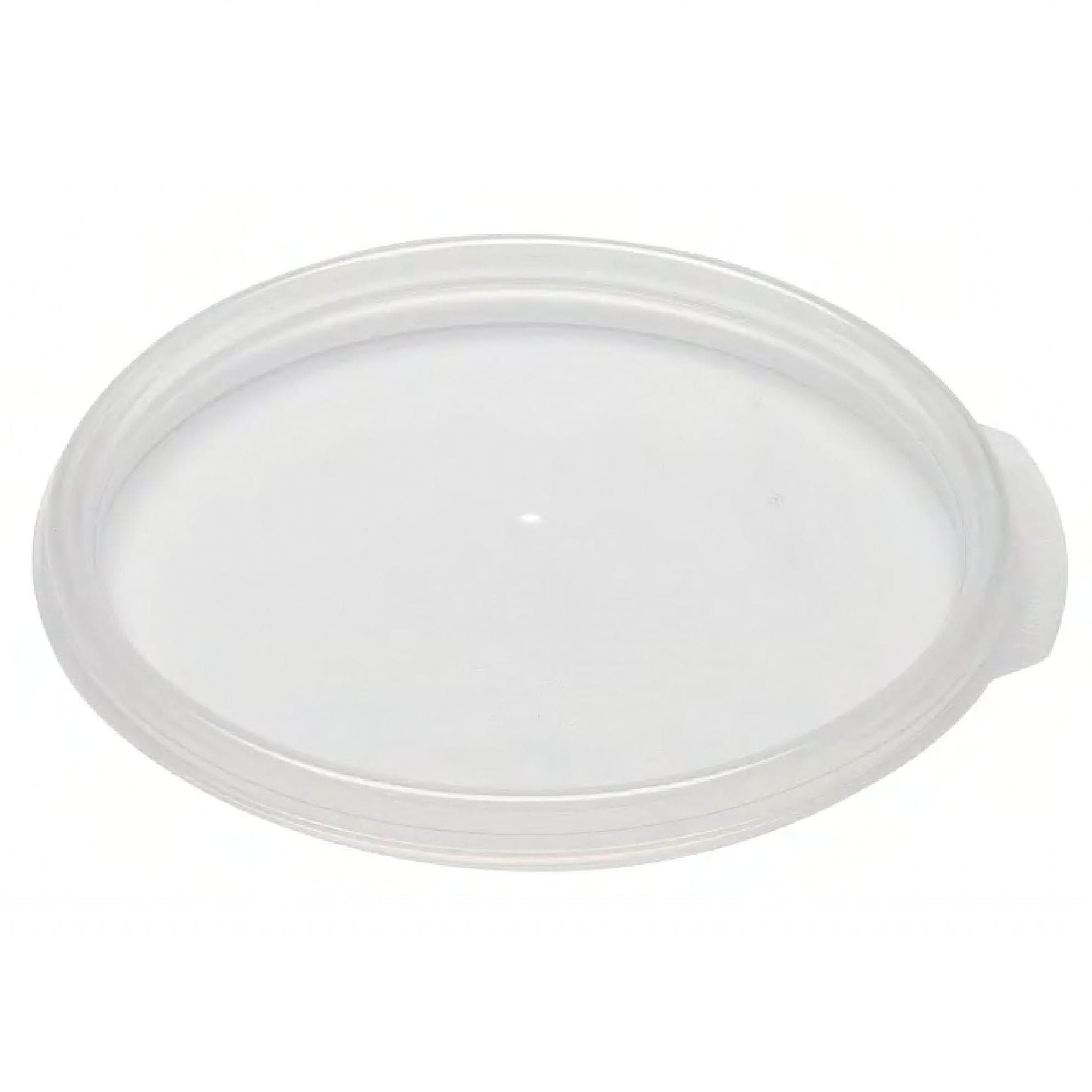 Storage Container Cover 1 QT Translucent Round 1/Each