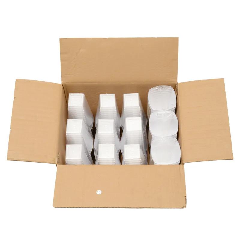 Cup Tumbler 16 OZ Clear Square Extra Heavy 168/Case