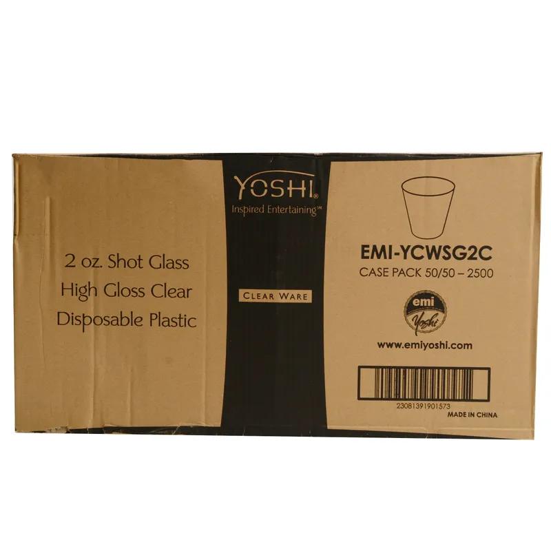 Cup Shot 2 OZ Plastic Clear 2500/Case