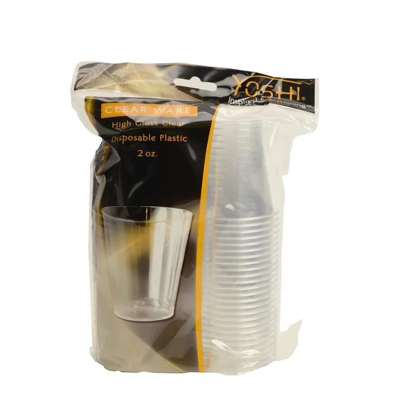 Cup Shot 2 OZ Plastic Clear 2500/Case