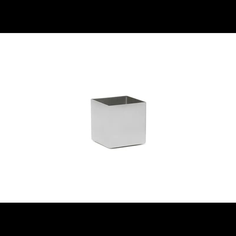 Canvas® Sugar Packet Holder 2.25X2.5 IN 7 OZ Stainless Steel Square Caddy 6/Case