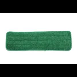 Mop 18 IN Green Microfiber Flat 100/Case