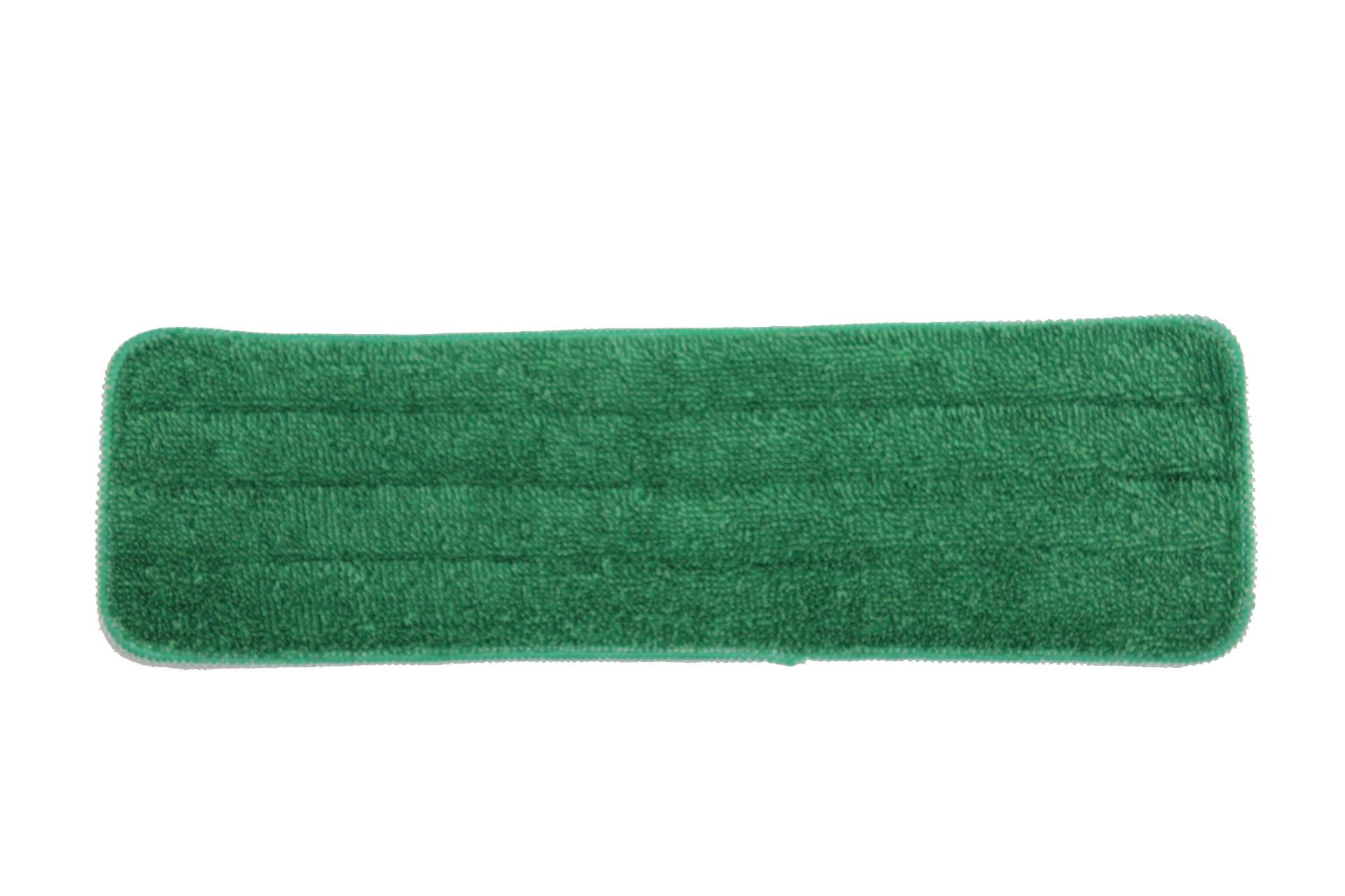 Mop 18 IN Green Microfiber Flat 100/Case