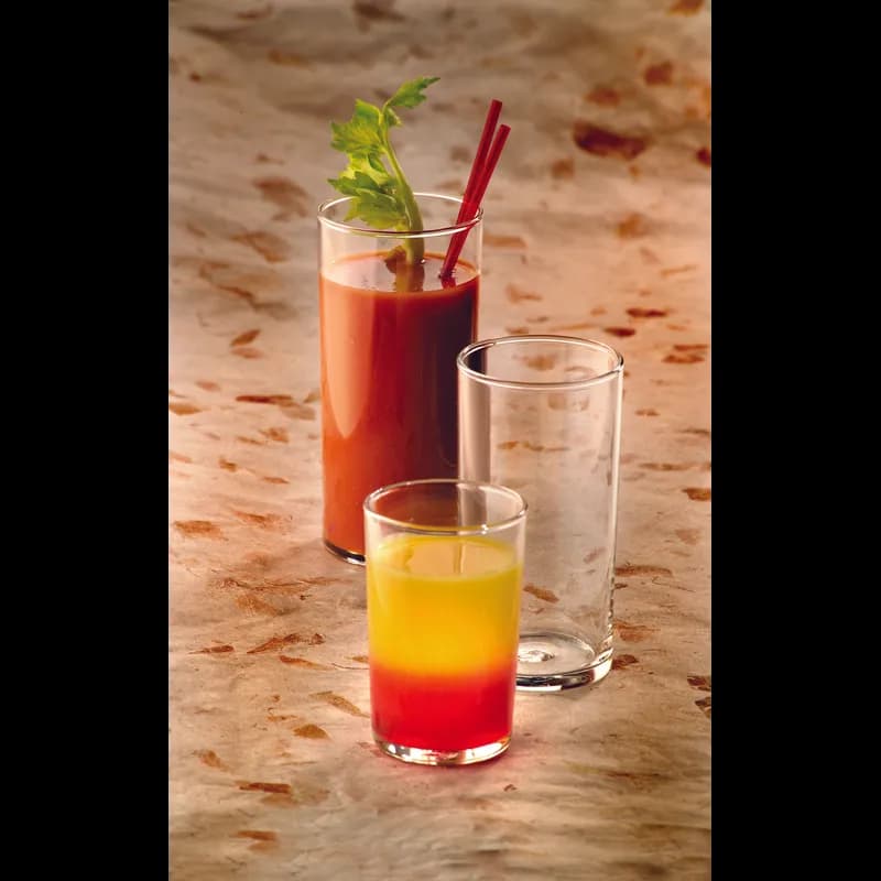 Juice Beverage Glass 5 FLOZ Glass Straight Sided 72 Count/Case