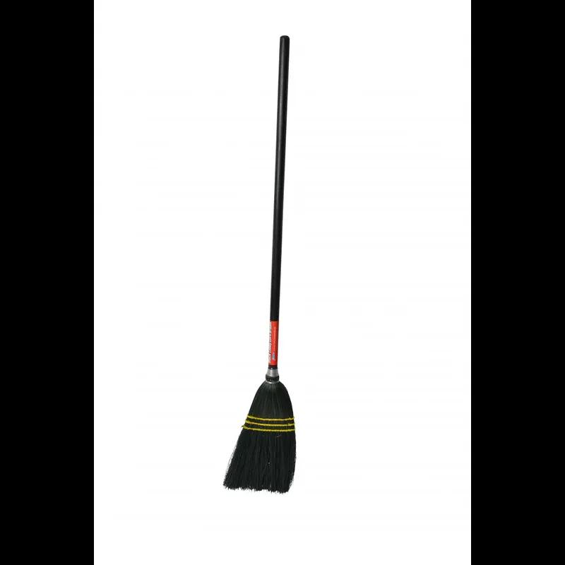 Bristles Lobby Broom 7 LB 30IN Black Wood Natural Fiber 1/Each