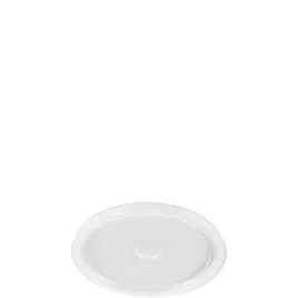 Solo® Lid Flat 3.223X0.358 IN HIPS Translucent Round For 6-10 OZ Container 100 Count/Pack 20 Packs/Case 2000 Count/Case