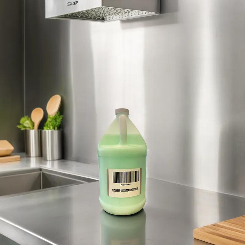 Hair Conditioner Liquid 1 GAL Green Tea Cucumber Refill 4/Case