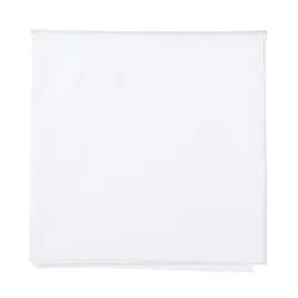 Table Cover 82 IN Plastic White Round 12/Case