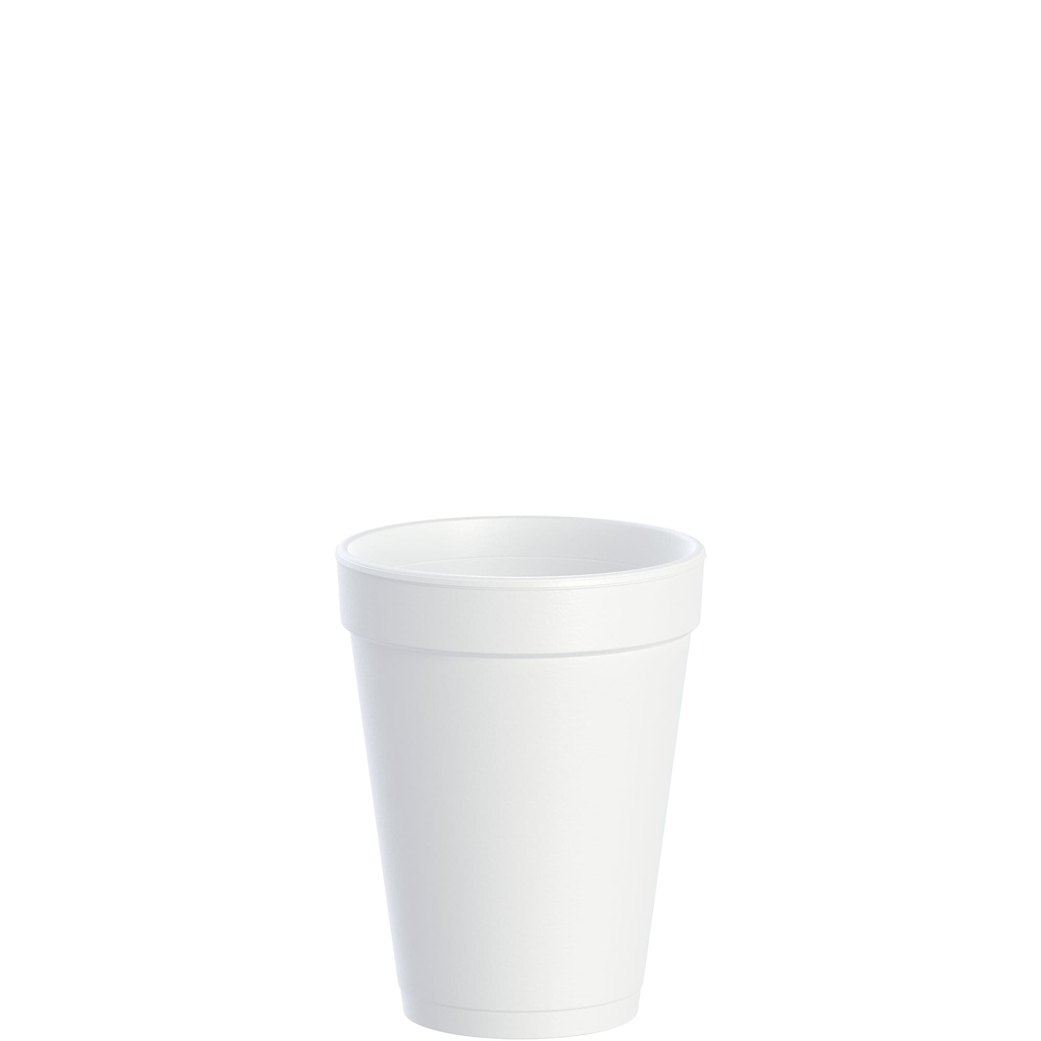 Dart® J Cup® Cup Insulated Squat 14 OZ EPS White 25 Count/Pack 40 Packs/Case 1000 Count/Case