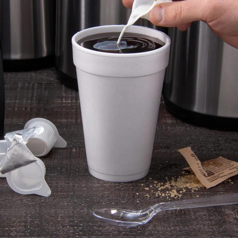 Dart® J Cup® Cup Insulated 16 OZ EPS White 25 Count/Pack 40 Packs/Case 1000 Count/Case