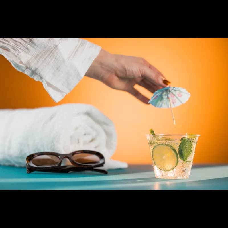 Kal-Clear Cold Cup Old Fashioned Squat 9 OZ PET Clear 1000/Case