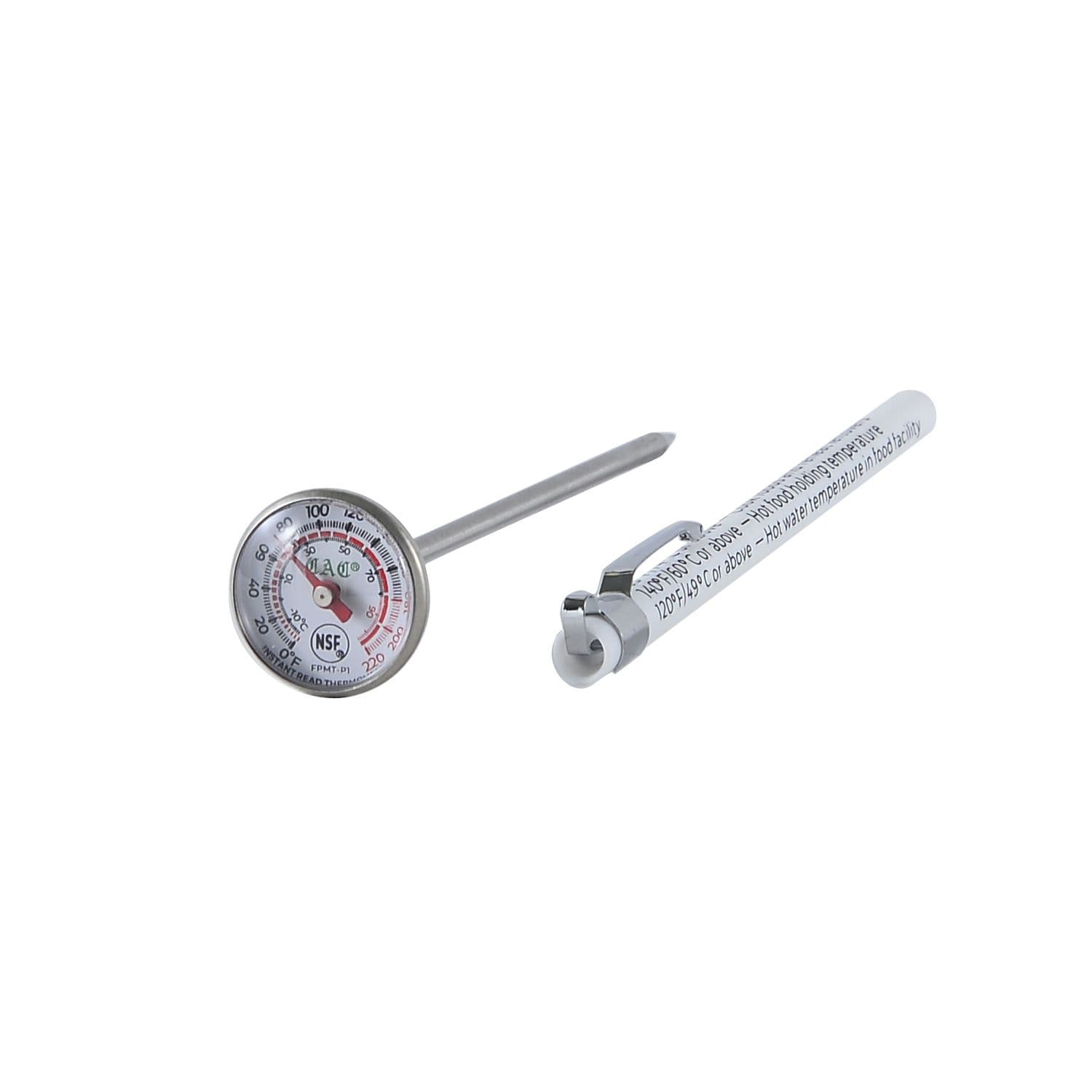 Test Thermometer Pocket 0 to 220 Degrees Fahrenheit 1/Each