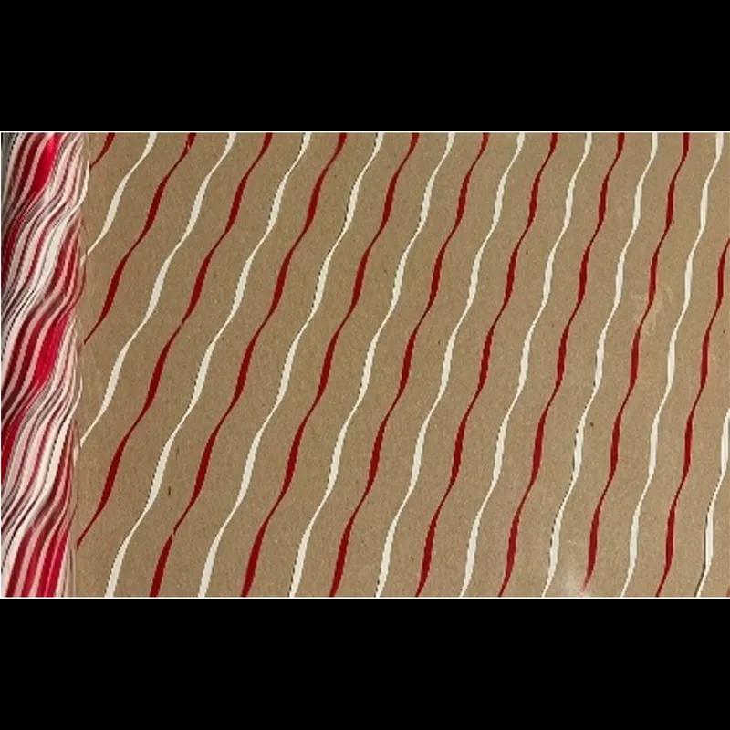 Multi-Purpose Roll 40IN X100FT Cellophane Multicolor Stripe 1/Roll