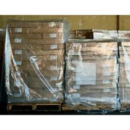 Pallet Cover 51X49X85 IN Clear LDPE 1.5MIL Gusset 100/Roll