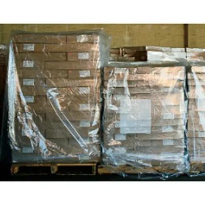 Pallet Cover 51X49X85 IN Clear LDPE 1.5MIL Gusset 100/Roll