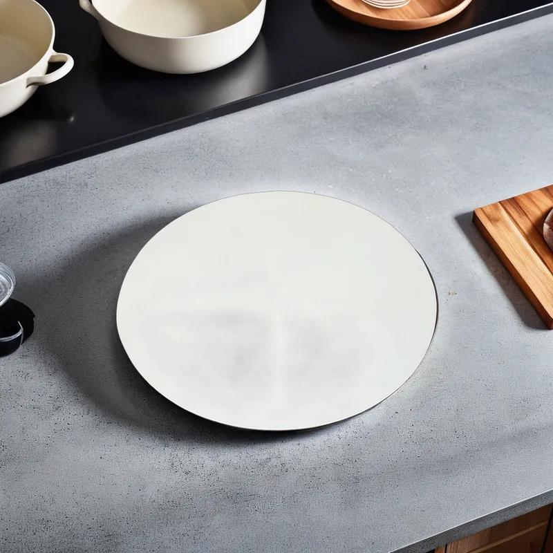 Cake Circle 12 IN Corrugated Paperboard White Round Single Wall 250/Case