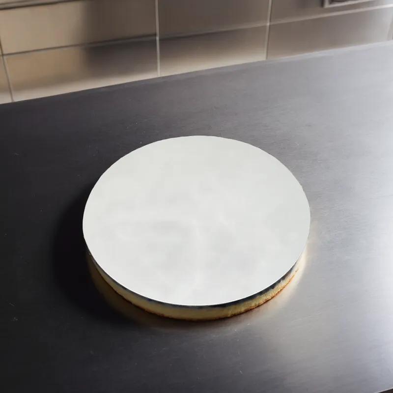 Cake Circle 12 IN Corrugated Paperboard White Round Single Wall 250/Case