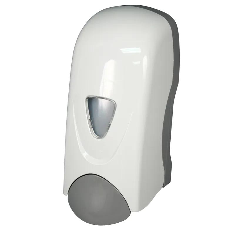Impact® Soap Dispenser Liquid White Gray Push Style Surface Mount With Bottle 1/Each