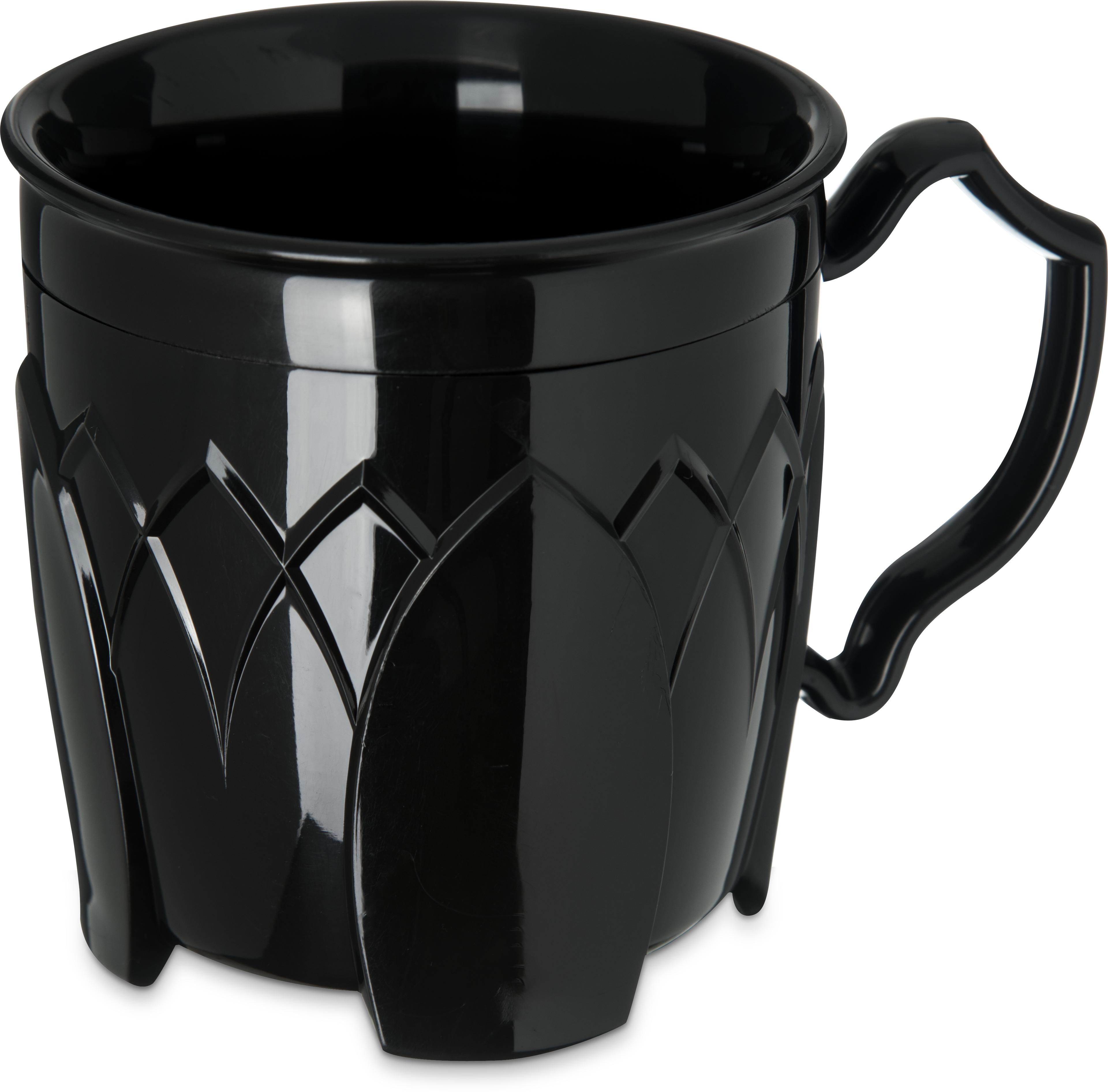 Dinex® Fenwick Cup Mug Insulated 8 OZ Black 48/Case