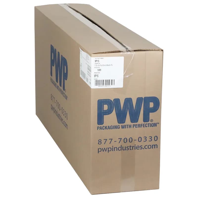 Fruit Pie Container & Lid Combo With High Dome Lid 9X1.5 IN PET Clear Black Round Fluted 100/Case