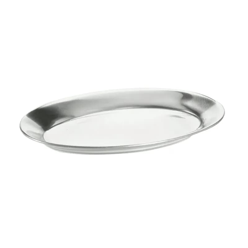 Sizzler Platter 8X11.5 IN Aluminum For Wood Underliners Stamped Mirror Finish 1/Each