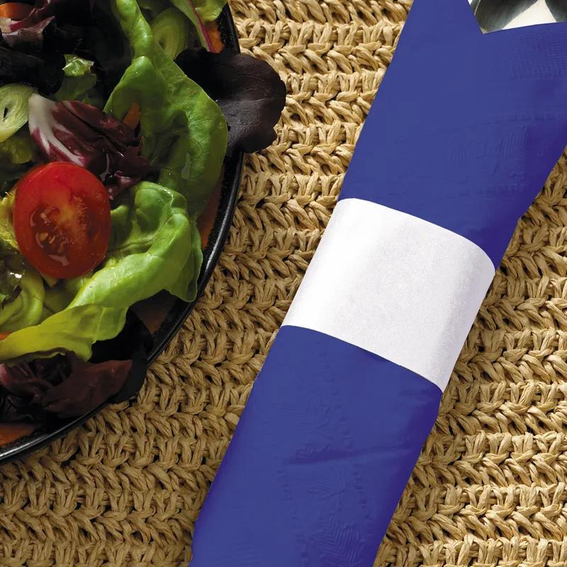 Wrap'nRoll® Napkin Bands 1.5X4.25 IN White Paper 5000/Case