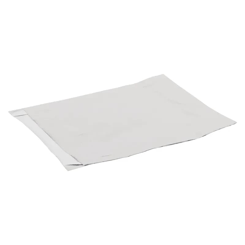 Sandwich Bag 6.5X1X8 IN Foil-Lined Paper Silver White Gusset 1000/Case
