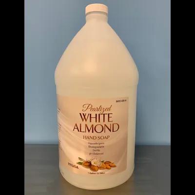 White Pearl Hand Soap Liquid 1 GAL Almond 4/Case