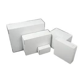 Easy Lock Cake Box 16X16X5.5 IN SUS Paperboard CRB White Square Lock Corner 1-Piece 50/Bundle