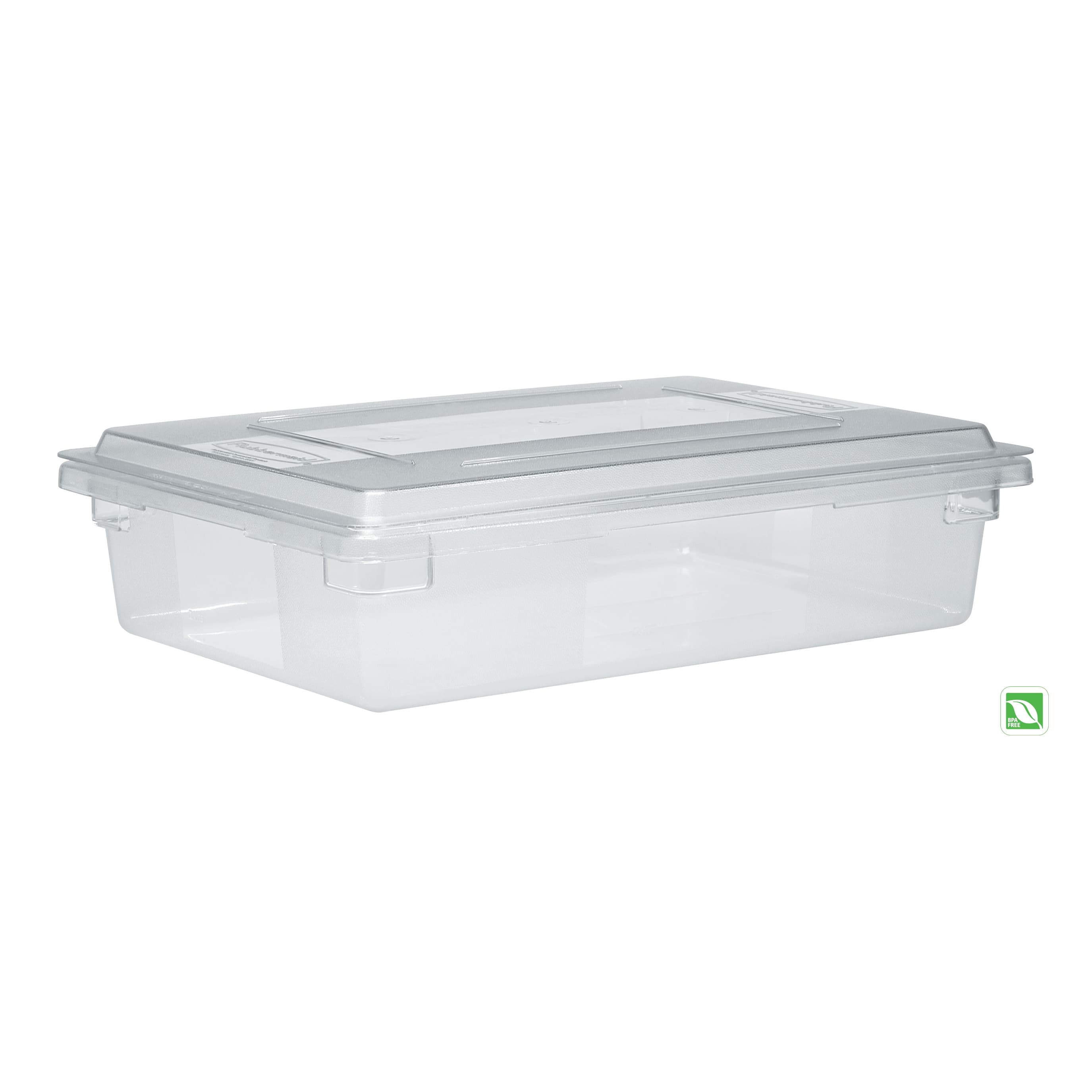 Food Tote Box Lid Rubbermaid Food Tote Boxes: 3300, 3301, 3306, 3308, 3328 18X26 IN Clear PC 6/Case